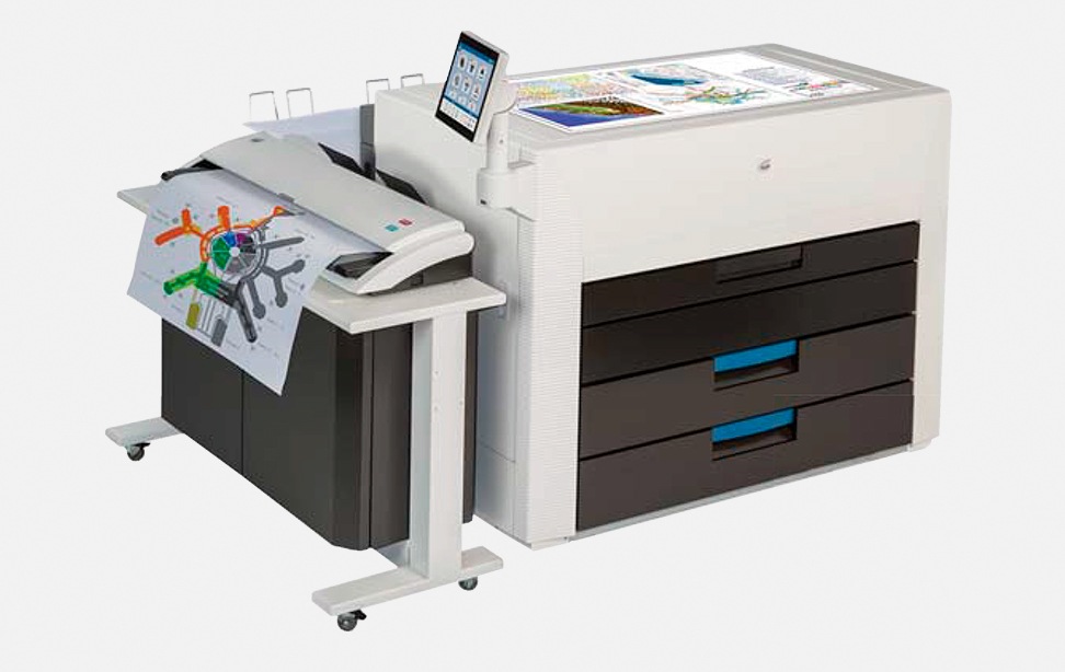 KIP 980 Multi-touch production colour print system