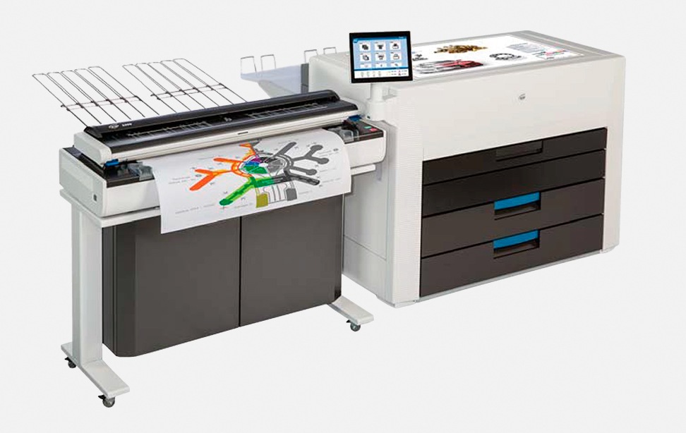 KIP 990 Multi-touch production colour print system